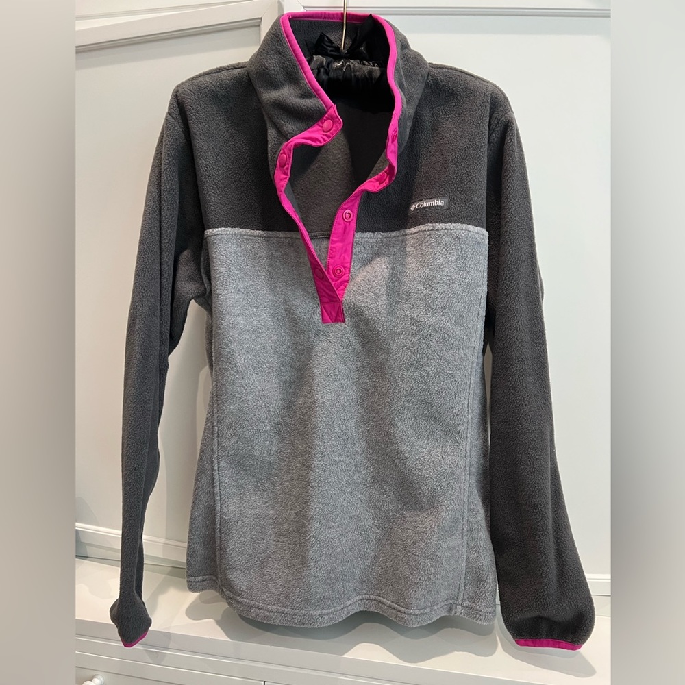 Columbia fleece pullover size Large